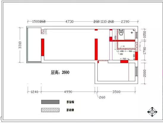 墻體改建圖